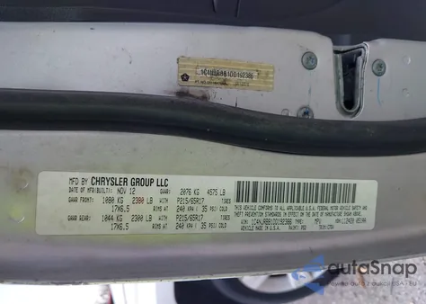 2013 Jeep Patriot Sport из США, поврежденный, VIN 1C4NJRBB1DD192386